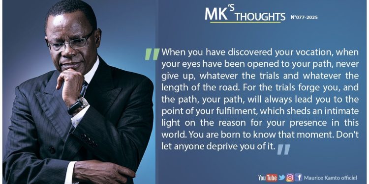 Maurice kamto's Thoughts
