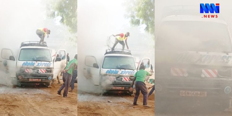 Mokolo agency on fire
