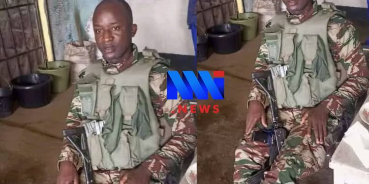 Mouliom Simon - Cameroonian soldier killed in IED attack