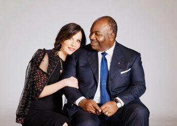 Sylvie Bongo and husband