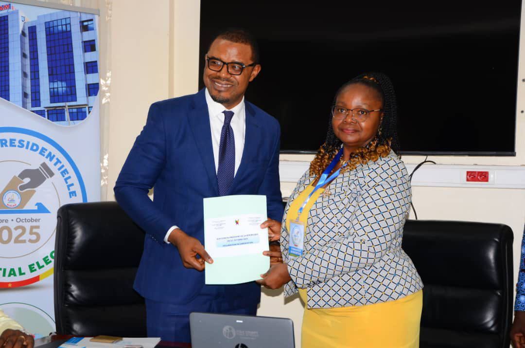 Presidential aspirant Ateki Seta Caxton