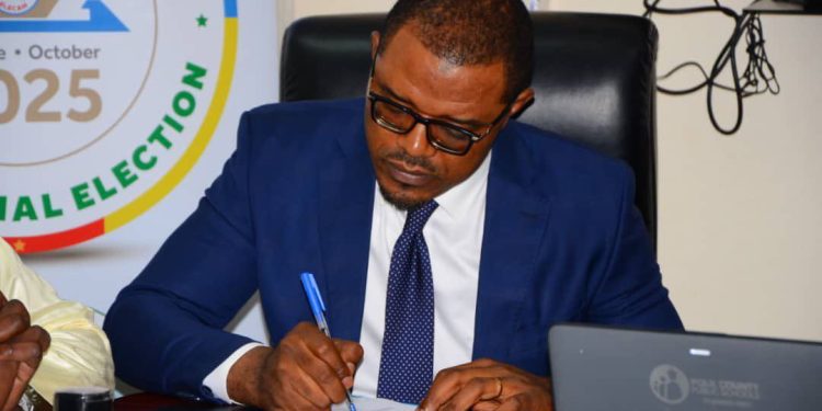 Presidential aspirant Ateki Seta Caxton