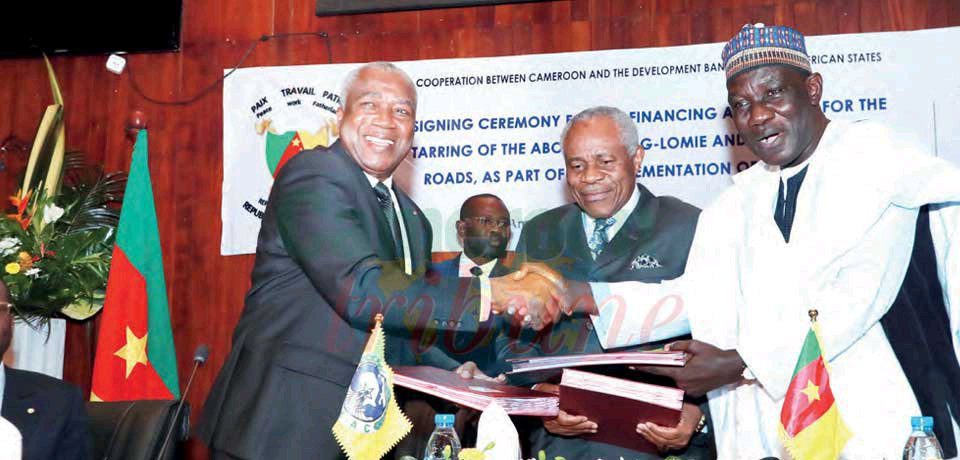 tronçons Abong-Mbang–Lomié et Ekong–Bengbis