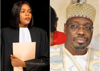 Vanessa Tchatchou et Issa Tchiroma Bakary