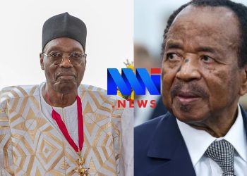 Issa Tchiroma Bakary and President Paul Biya