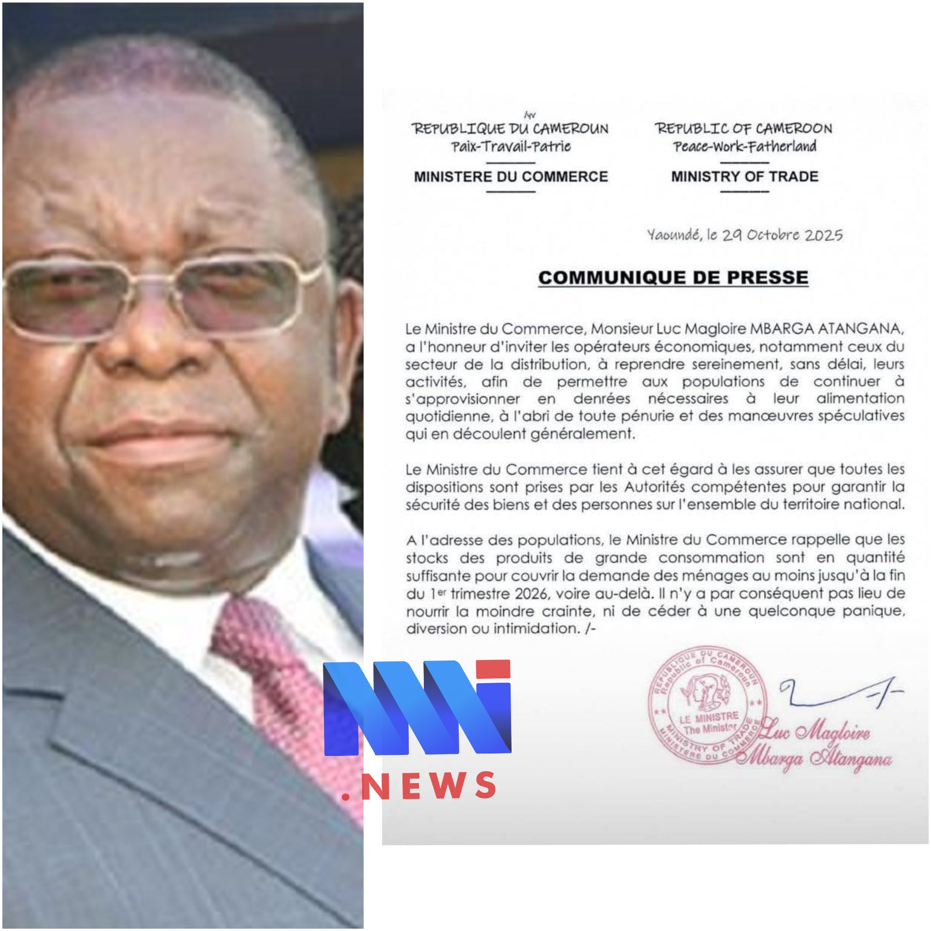 Luc Magloire Mbarga Atangana