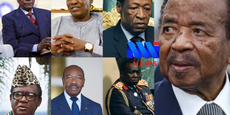 Africa's strongmen and their fall from power