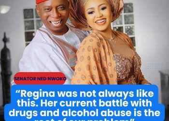 Ned Nwoko and Regina Daniels