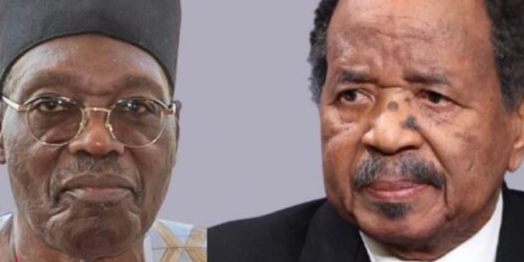Tchiroma and Paul Biya