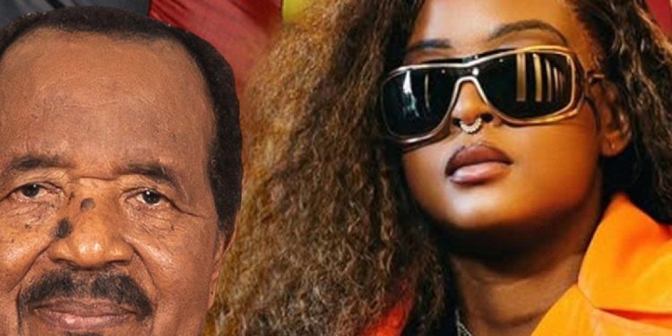Paul Biya and Brenda Biya