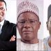 Christian Bono, Maurice Kamto and Issa Tchiroma
