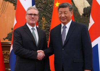 Starmer and Xi Jinping