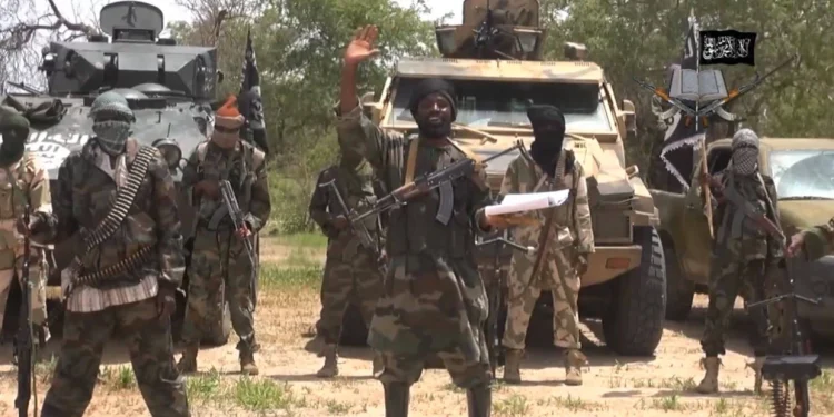 Boko Haram Kaempfer In Einem