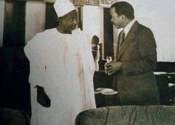 Ahidjo and Paul Biya