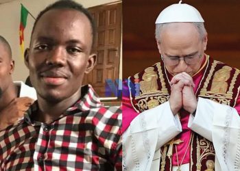 Tsi Conrad and Pope Leo