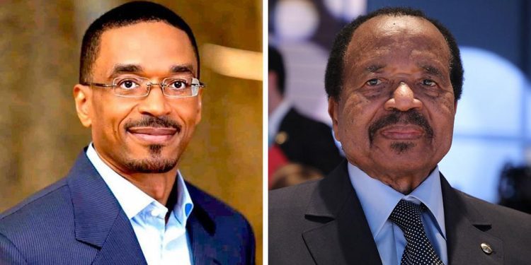 Franck Biya and Paul Biya