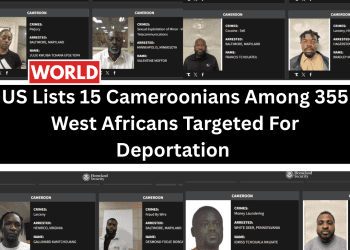 Cameroonians on the Worst of the Worst List pubished by the USA