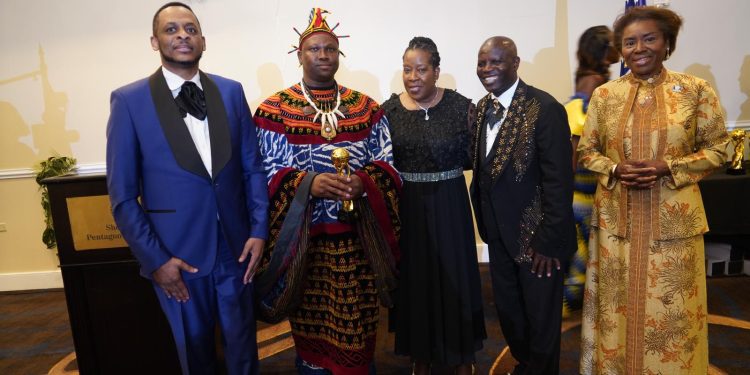 Dr. Emmanuel Nji Tita, Receives International Humanitarian Award in Washington, D.C., USA