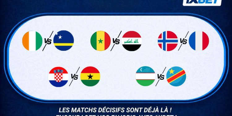 Le grand football entre dans la phase décisive de la phase de groupes