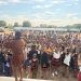Cameroonian Artist, Mary Asaba performing in front of hundreds at the first edition of CICFEST in Milton Keynes, UK