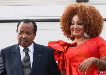 Paul Biya and Chantal Biya