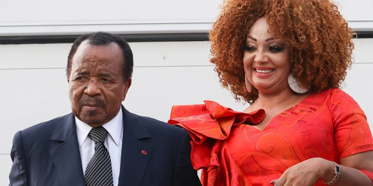 Paul Biya and Chantal Biya