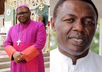 Bishop Bibi and Fr George Nkeze