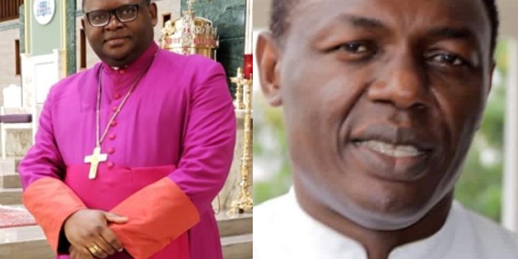 Bishop Bibi and Fr George Nkeze