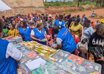 Ndichia Foundation has provided school supplies to more than 350 children in Bamenda