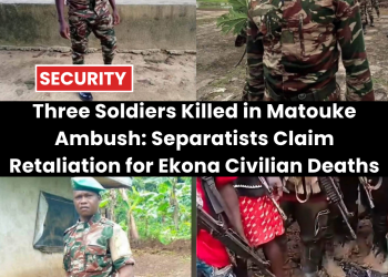 Three Soldiers Killed in Matouke Ambush: Separatists Claim Retaliation for Ekona Civilian Deaths