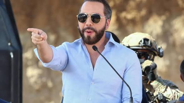 Nayeb Bukele, président du Salvador 