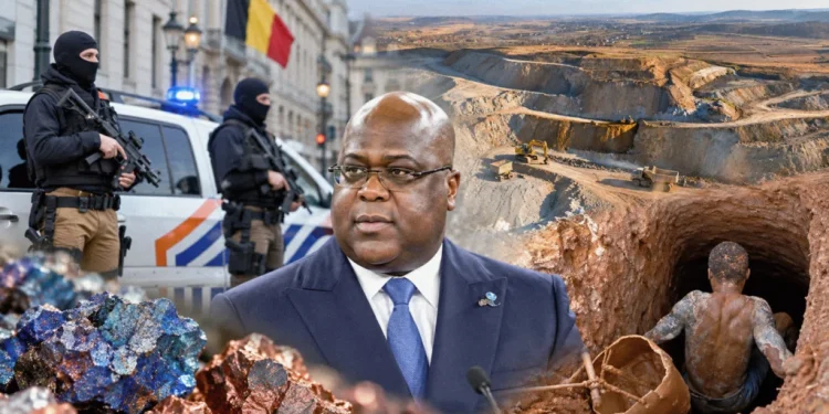 Belgian Police Raid Homes Linked to Tshisekedi Relatives in Mining Revenue Probe