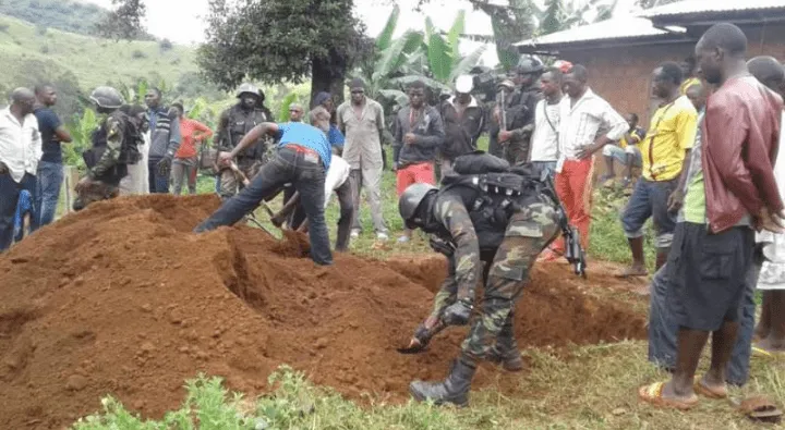 Mass burial for Ngarbuh Massacre victims
