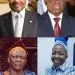 Pictured: President Paul Biya of Cameroon, Opposition leaders, Prof. Maurice Kamto, John Fru Ndi and Kah Walla
