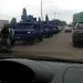 Soldiers Parading the streets in Cameroon