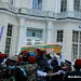 Web Protesters Surround The Coffin And Chant In Front Of The Cameroon High Cameroon In London