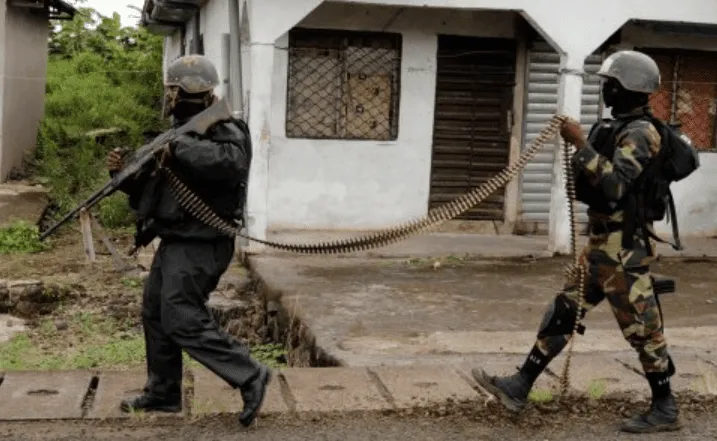Cameroon Soldiers