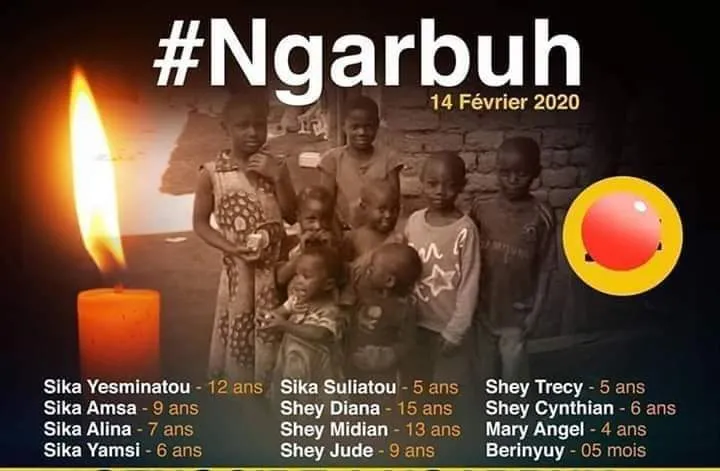 Ngarbuh Massacre victims, Cameroon