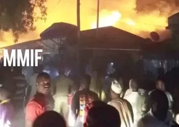Incendie au marché central de kousseri