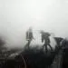 Intervention des sapeurs pompiers pour éteindre le feu au marché des vivres de Bamenda en feu