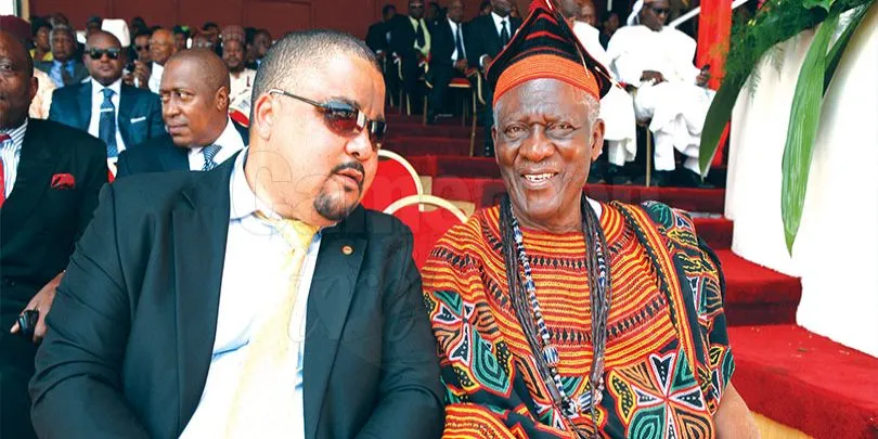 Ni John Fru Ndi and Joshua Osih