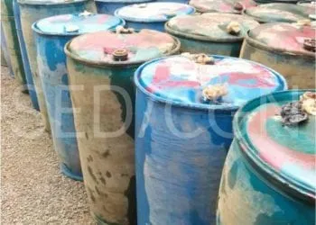 40.000 litres de produits pétroliers frauduleux saisis dans la région du Moungo