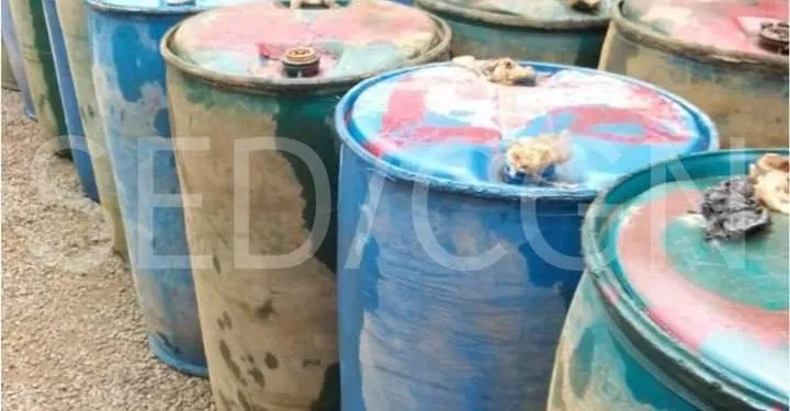 40.000 litres de produits pétroliers frauduleux saisis dans la région du Moungo
