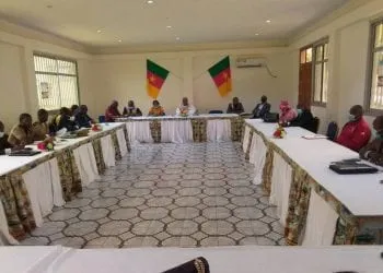 réunion préparatoire de la construction de la route Kribi-Ebolowa