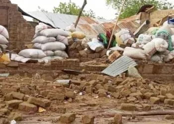 Sinistre après une violente tornade à l'Extrême-Nord du Cameroun
