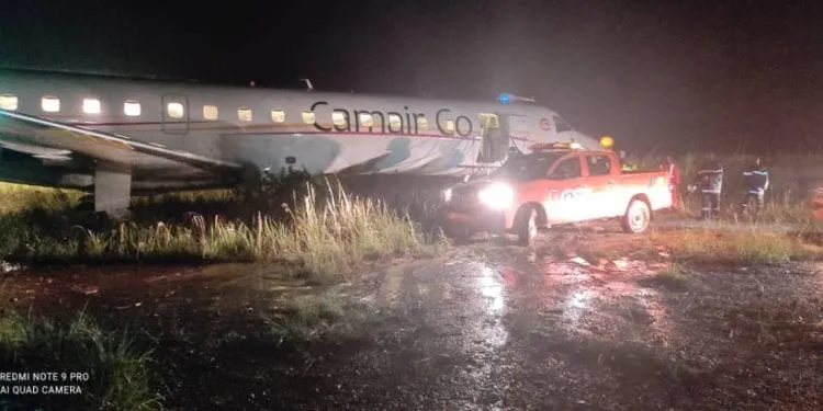 Sortie de  piste d'un avion de Camair-Co à Yaoundé