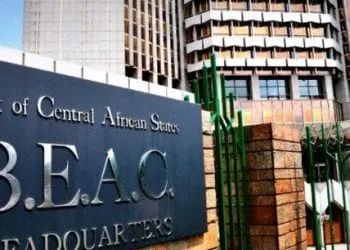 La banque des états de l'Afrique Centrale