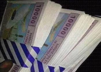Liasse de billets de banque