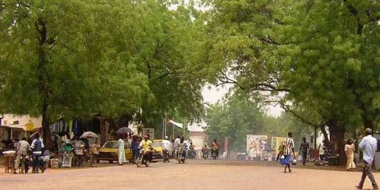 Une Vue De La Ville De Garoua Au Cameroun