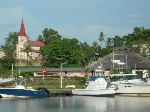 Une vue de la ville de Kribi
